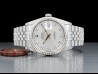 Rolex Datejust 36 Argento Jubilee Silver Lining Diamonds Dial 16234